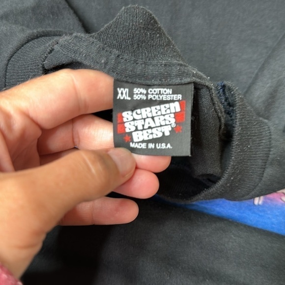 Vintage Screen Stars Best Aladden, Wy Black Elk Crewneck Tshirt XXL - Picture 8 of 12